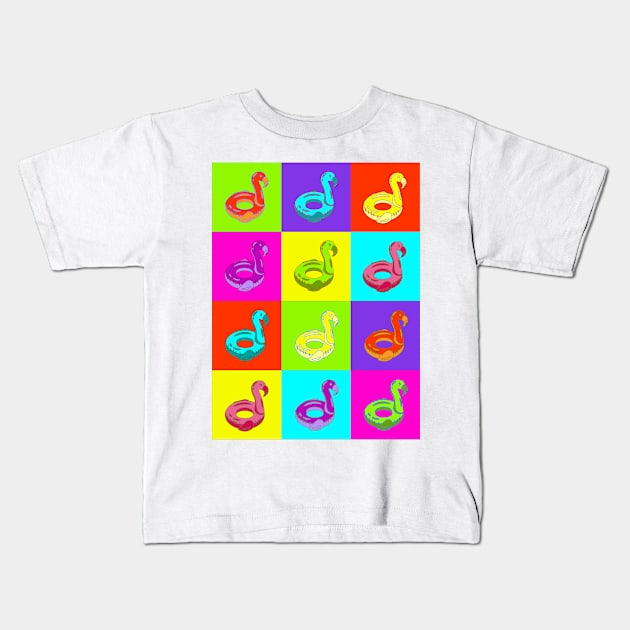 Floaties Kids T-Shirt by Kanvis